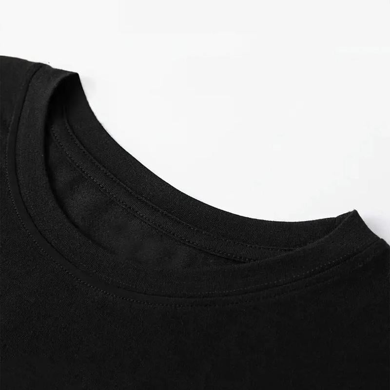 Men's Plus Size Casual Crew Neck TShirt-Geometric-Patterm, Smooth Cotton Knit Fabric, Medium StretchShort Sleeve Tee for Leisure& Everyday Wear | Breathable Comfort Fit | Machine Washable Tops graphic tee