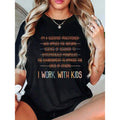 2026 Applied Behavior Analysis Tee Positive Reinforcement Tee Rbt T-Shirt Cotton Shirt Round Neck Short Sleeve Knit Polyester Tee