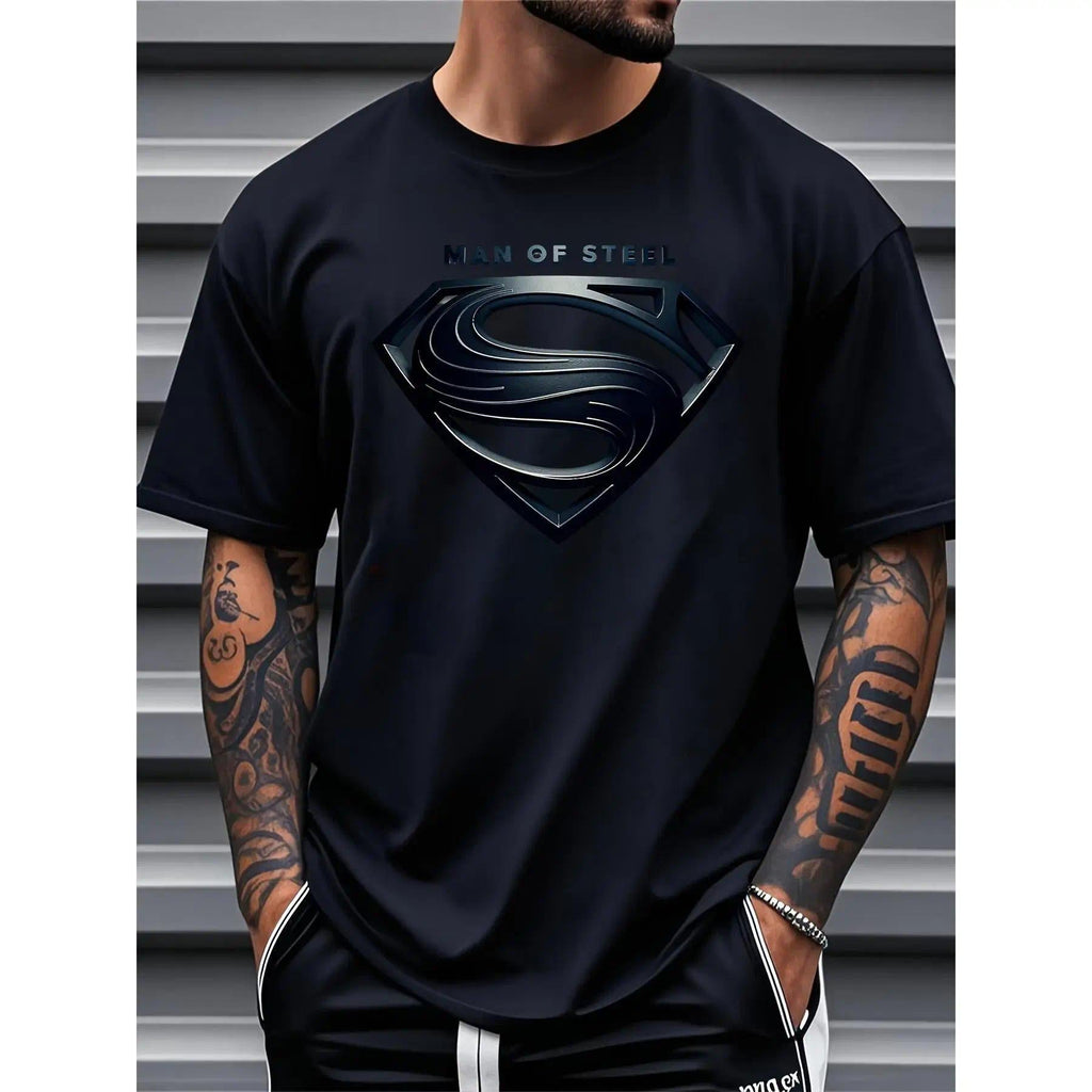 Men‘s Graphic T-Shirt | Short Sleeve Crew Neck | Spring Summer Casual Tee