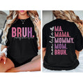 Bruh Formerly Known as Mom Tshirt, Mama Mommy Mom Bruh Tshirt, Mother's Day Shirt, Mom Era Tshirt, Gift for Mom