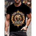 Featuring There Is Power in the Name of Jesus Graphic Breathable Comfortable