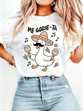 Silly Goose Me Goose Ta T-Shirt,Goose Lover Shirt,Silly Goose Shirt,Spanish Goose Tee,Funny Spanish Mom Gift