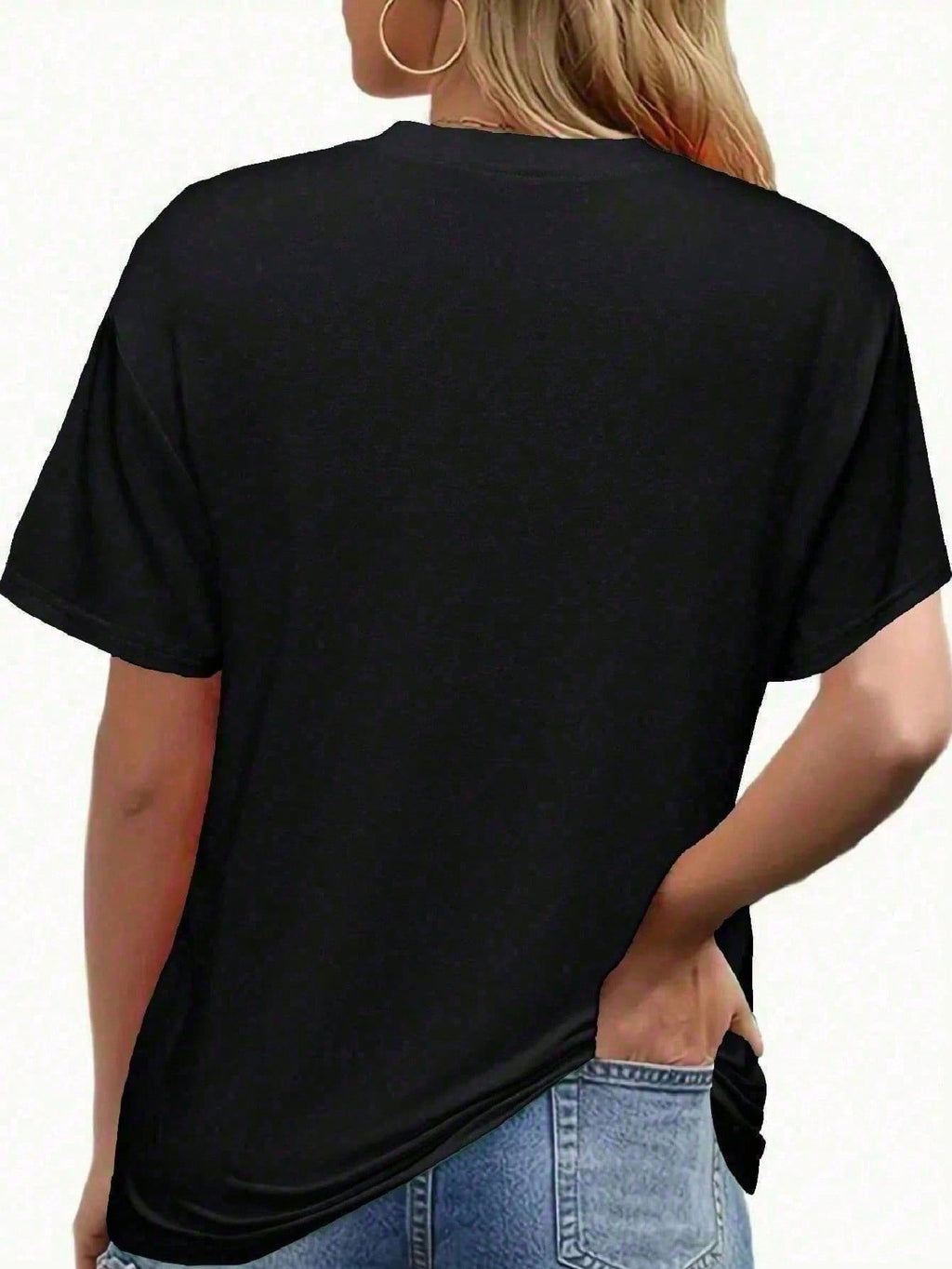 Fall Outfit For Women Halloween Women's T-Shirt Jesus Is The Reason For The Season Casual And Versatile