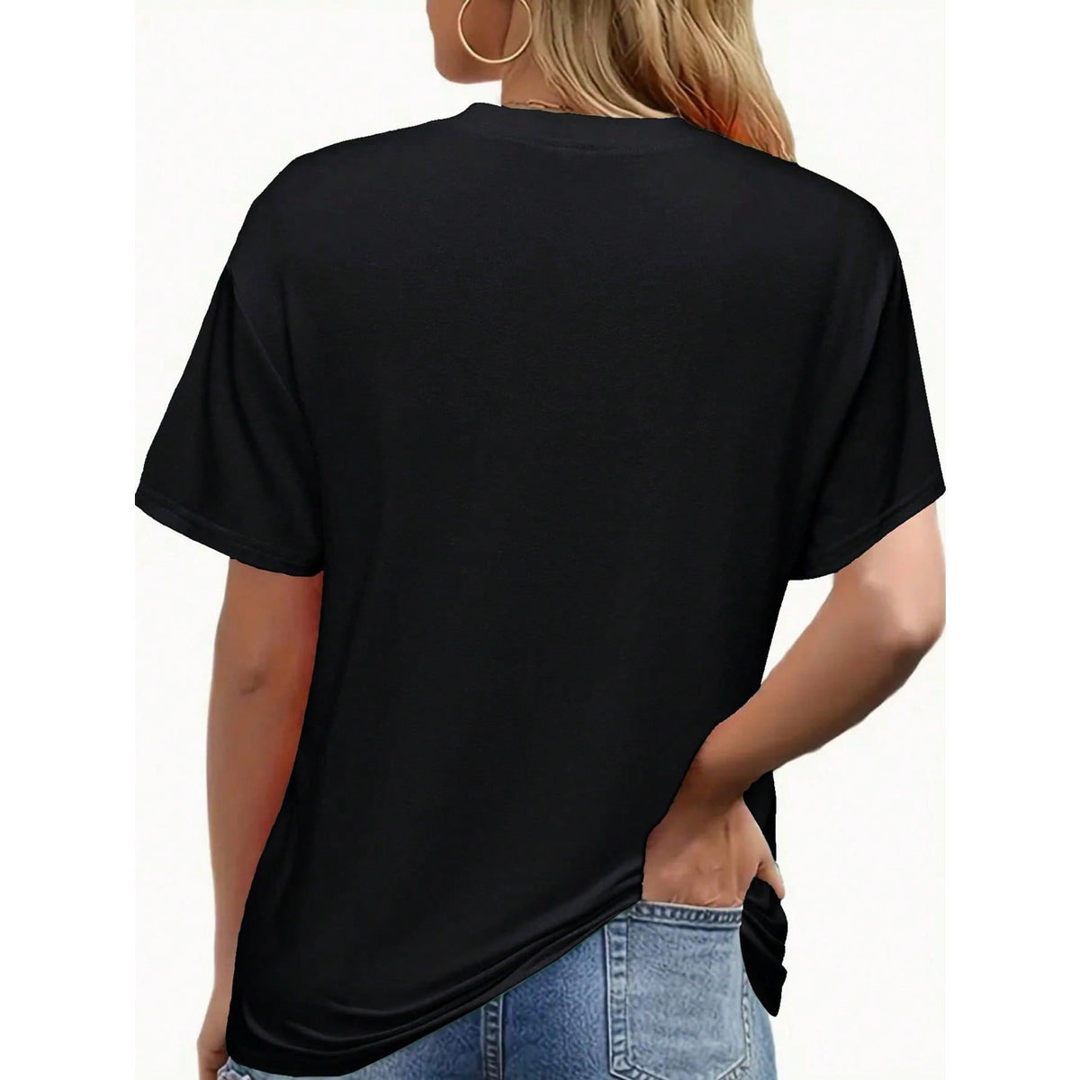 Women's Printed T-Shirt - 'Mom, Grandma, Great-Grandmother, I'm Getting Better' Colorful Letter Print Round Neck Short Sleeve Casual Top
