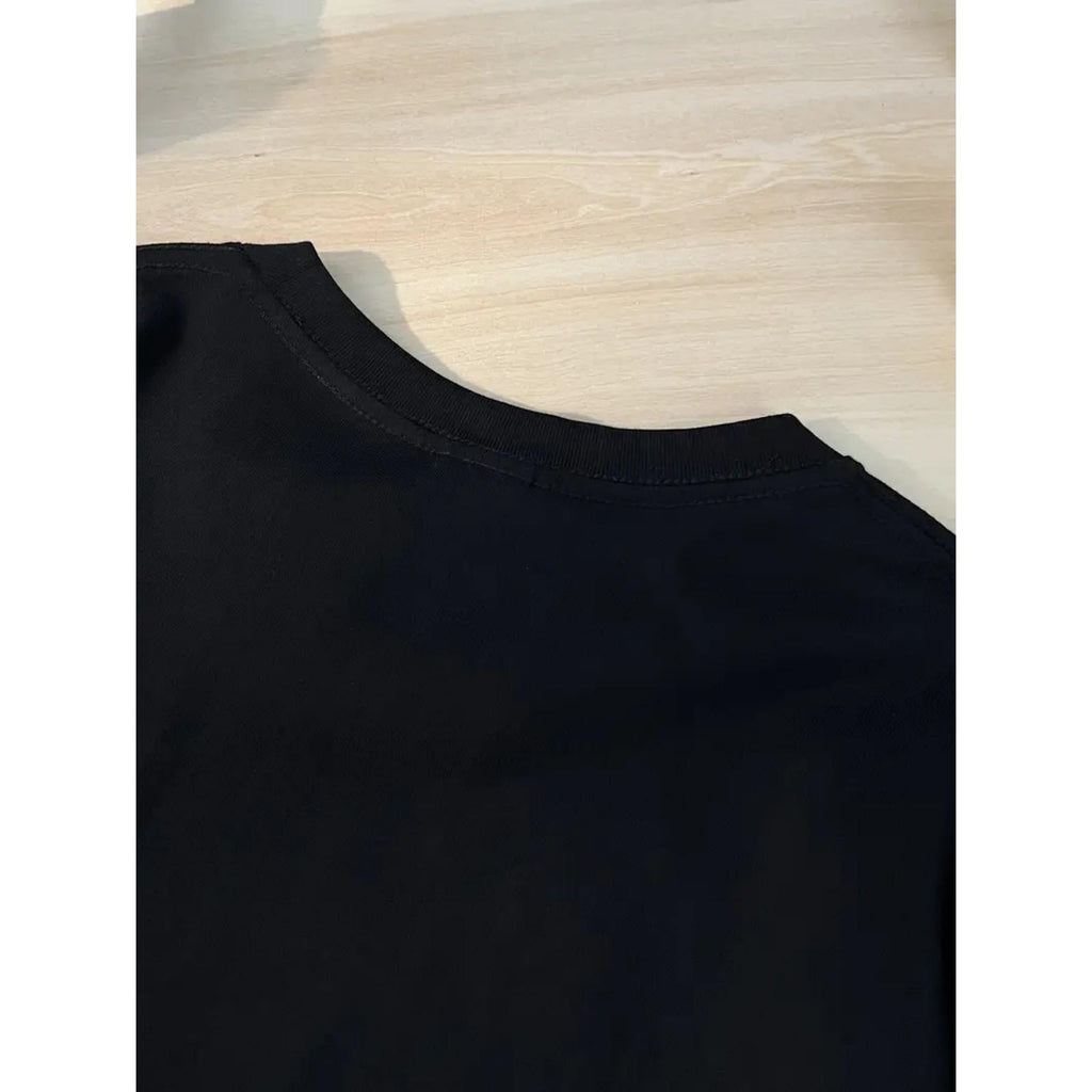 Women's Valentine's Day Heart Print T-Shirt  Short Sleeve Round Neck Casual Elegant Top with Heart & Love Symbol Design