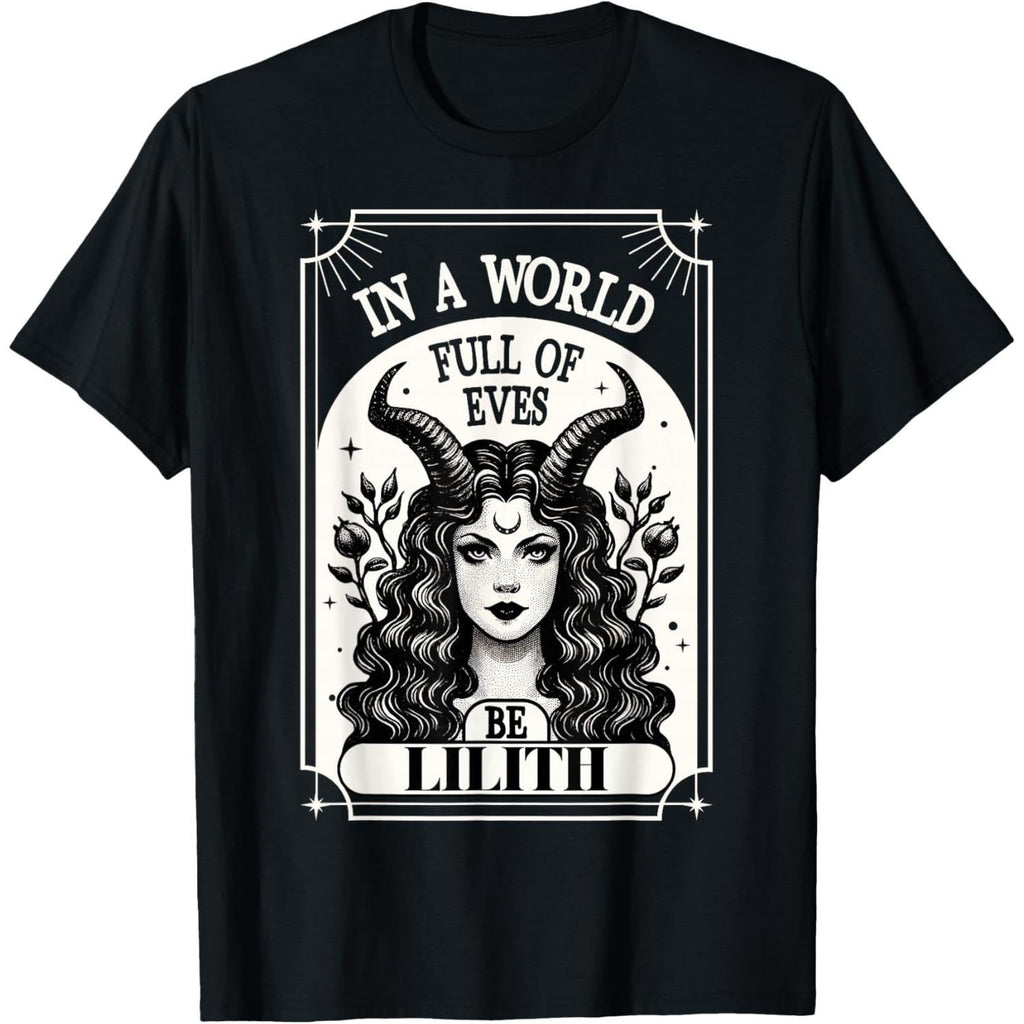 “In a World Full of Eves, Be Yourself” Feminist Quote T-Shirt | Women’s Empowerment Tee | 100% Cotton Casual Top