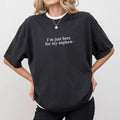 I'm Just Here For My Nephew  Shirt, New Future Aunt T-shirt, Cute Auntie Graphic Tee, Funny