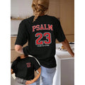 Fashionable Short-Sleeved T-Shirt With Double-Sided Prints, Casual Round-Neck Tee,  And Stylish Women'S Clothing