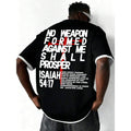 Men's Street Letter Print Contrast Trim Summer Fashion Versatile 2 In 1 Short Sleeve T-Shirt