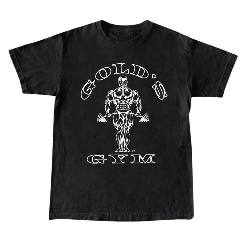 1990s Vintage Gym T-Shirt Authentic Retro Graphic Tee for 90s Streetwear & Casual Athleisure