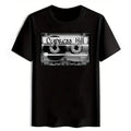 Black Cypress Hill Vintage Rock Band Graphic T-Shirt | Men's Casual Summer Top