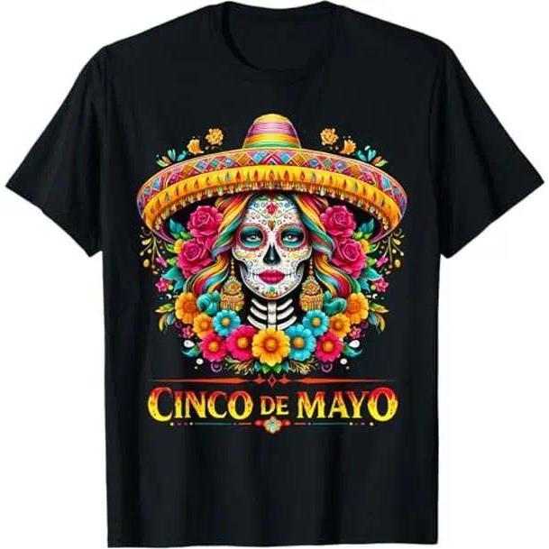 Mexican Fiesta 5 De Mayo  Women Cinco De Mayo 2026 T-Shirt Crewneck