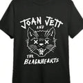 Joan Jett & The Blackhearts Graphic Cotton T-Shirt - Unisex Regular Fit Crew Neck Knit Tee For Summer, Casual & Sports Wear, Breathable & Moisture-Wicking 220  Fabric, Ideal For Beach & Outdoor Activities