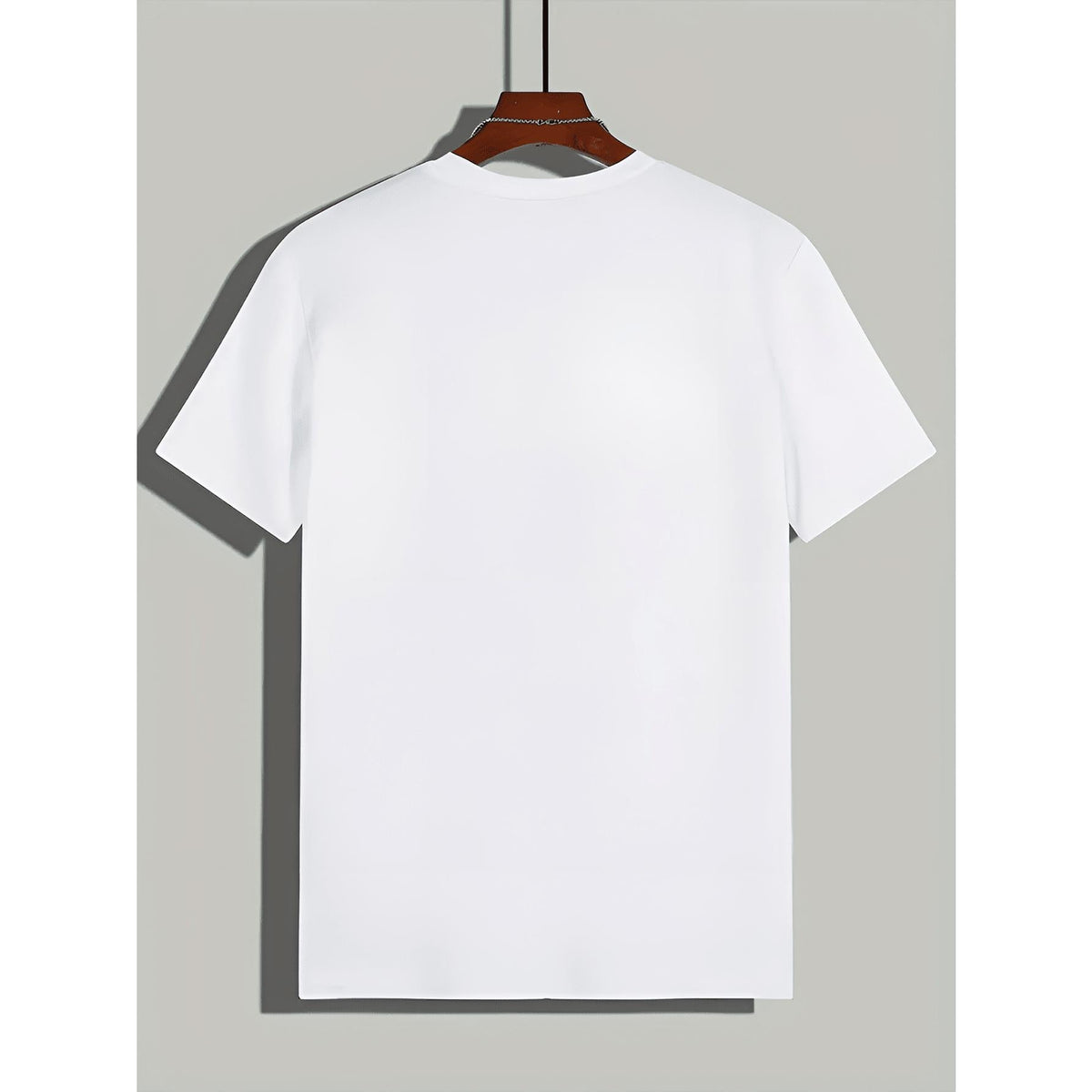 Boxing Champion Ali, Poster Pattern Printed Short Sleeved Round Neck T-Shirt
