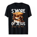 Funny 'S'More of Jesus Less of Me' Graphic Cotton T-Shirt
