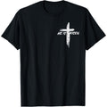 Easter He is Risen Cross Christian Men Women TShirt