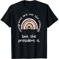 Immigrants Are Not Criminals But The President Is Funny Casual Short Sleeve Cotton T-Shirt Chill Cotton Tee Unisex