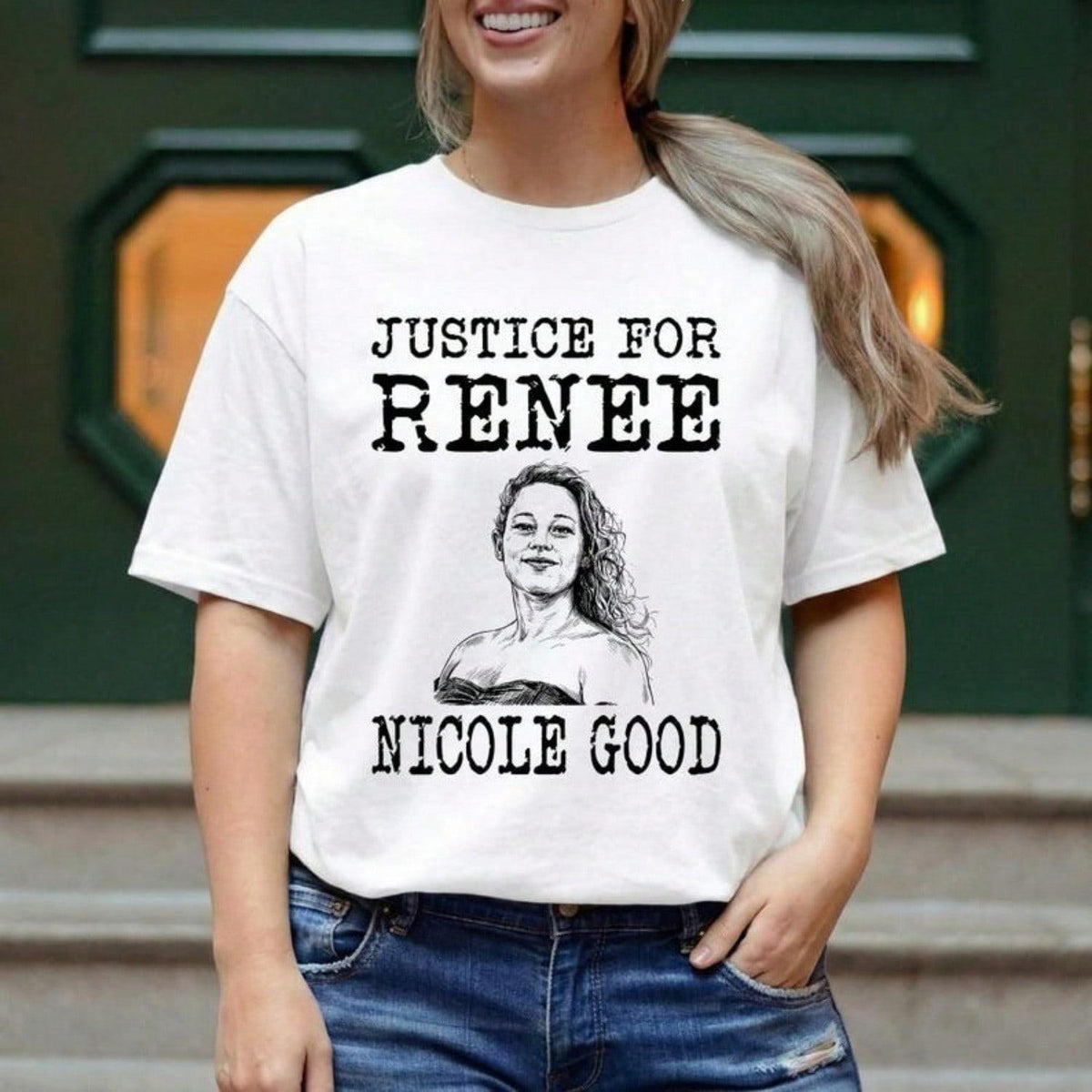 Justice For Renee Nicole Good Shirt - Minneapolis Jan 8 2026 Memorial Tee