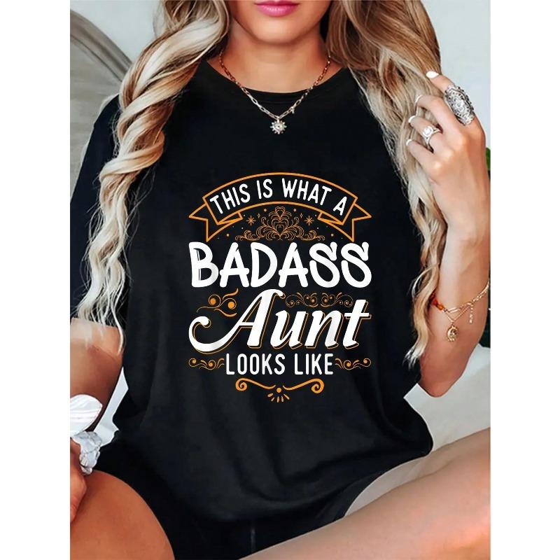 Fashion Tshirt This Is What A  Aunt Looks Like Soon To Be Auntie Tee T-Shirt