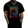 100% Cotton Crazy I Was Crazy Once Tie Dye Funny Oddly Specific Meme T-Shirt.Jpg Men's Women's Vintage Summer Vacation Tops Graphic Tee