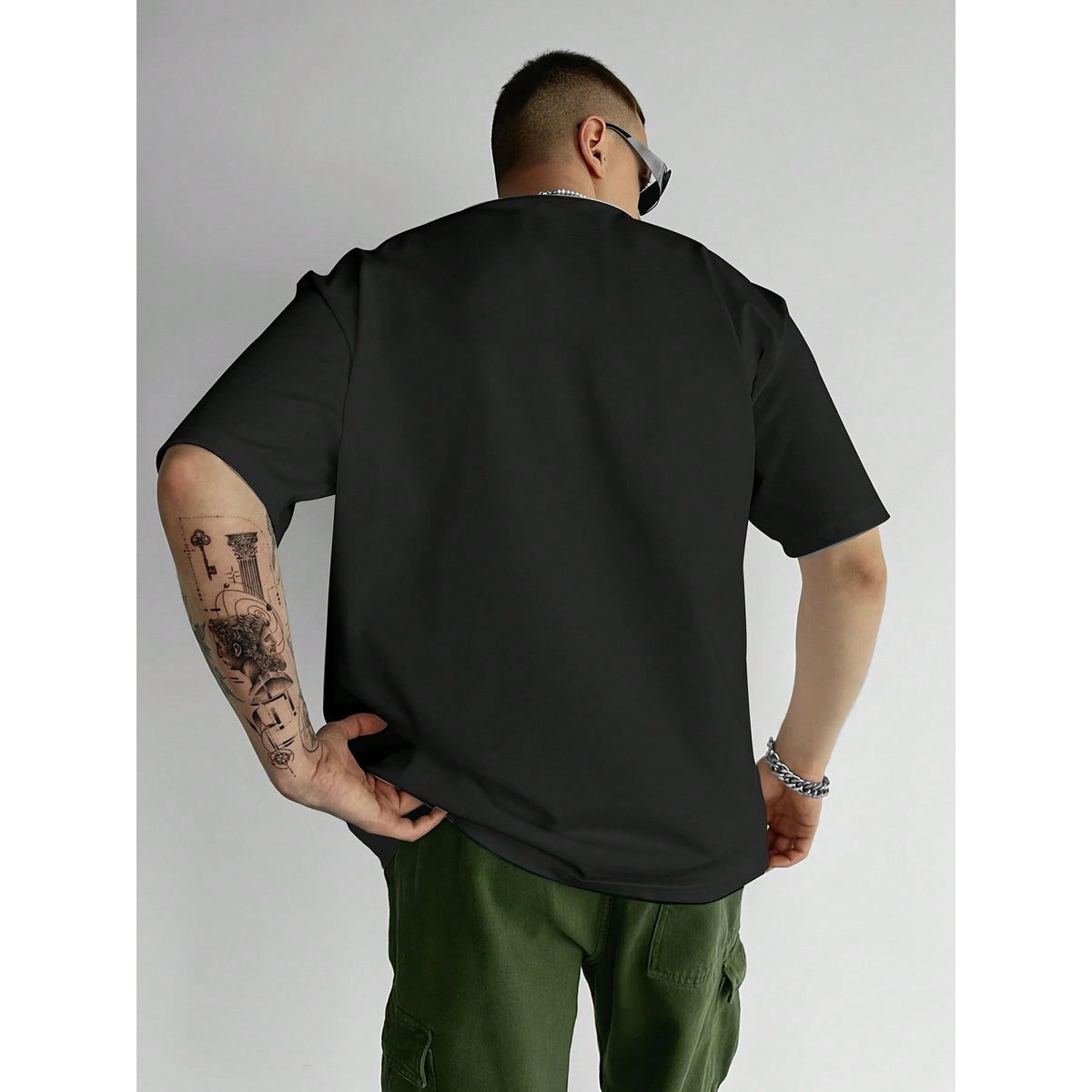 Father Themed Camouflage Dad - Men's 100% Cotton T Shirt Vintage Street-Style Graphic Tees,Essential For Men's, Can Be Used As A Gift