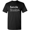 World‘s Best Funcle T-Shirt, Funny Uncle Humor Graphic Tee, Unisex Gift for Cool Uncles, Sarcastic Family Apparel