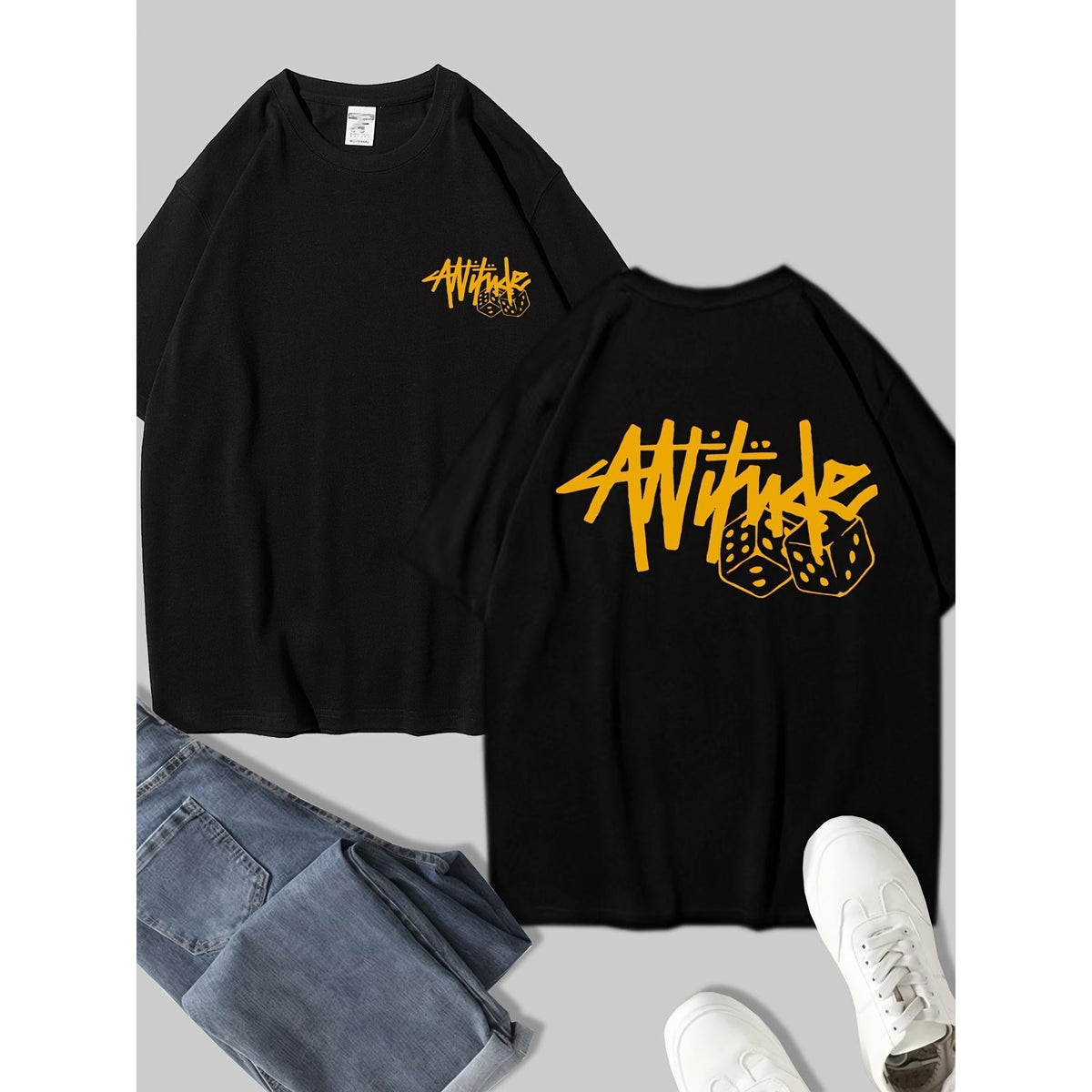 Trendy Casual Men's and Women's T-shirts, Creative Letter Print T-shirts, Breathable Short-sleeved Tops Suitable for Spring and Summer Outdoor Riding, Sports, Beach, Running, Golf - Boyfriend's Gift, Beach Activity Clothing