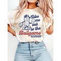 Baseball Game Day Tshirt, Take Me Out To Ballgame Tee, Vintage Sports Baseball-Shirt