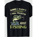 Men's Humorous Fishing Graphic-Shirt | Casual Crew Neck Tee, Washable, All-Season Comfort, Black With White Print, Regular Fit Short Sleeve, Fishing Shirt, Outdoor Leisurewear