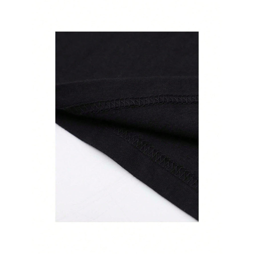 [Mind Over Matter T-Shirt] High Elasticity Cotton Men's "Mind Over Matter" Graphic T-Shirt | Loose Fit Short Sleeve Round Neck For Casual & Sports Wear, Spring/Fall Streetwear Essential, Durable Fabric, PLUS SIZE