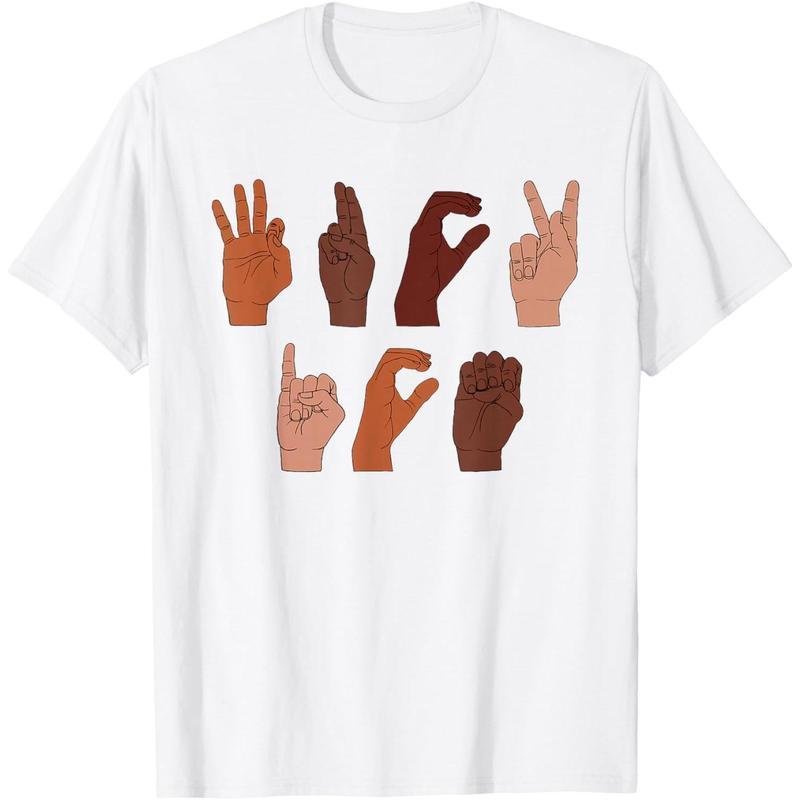 Hand Heart Sign for Immigrant Rights T-Shirt, ‘Love Knows No Borders’ Unity & Support Graphic Tee