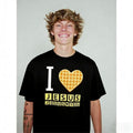 I Love Jesus Jesus Love You Waffle Shirt, Bryce Crawford Merch, Christian Apparel Graphic Tee, Funny Christian Breakfast T-shirt, Unisex Casual 100% Cotton  Inspirational Quote TShirt, TikTok Viral Unisex Comfort Colors rock