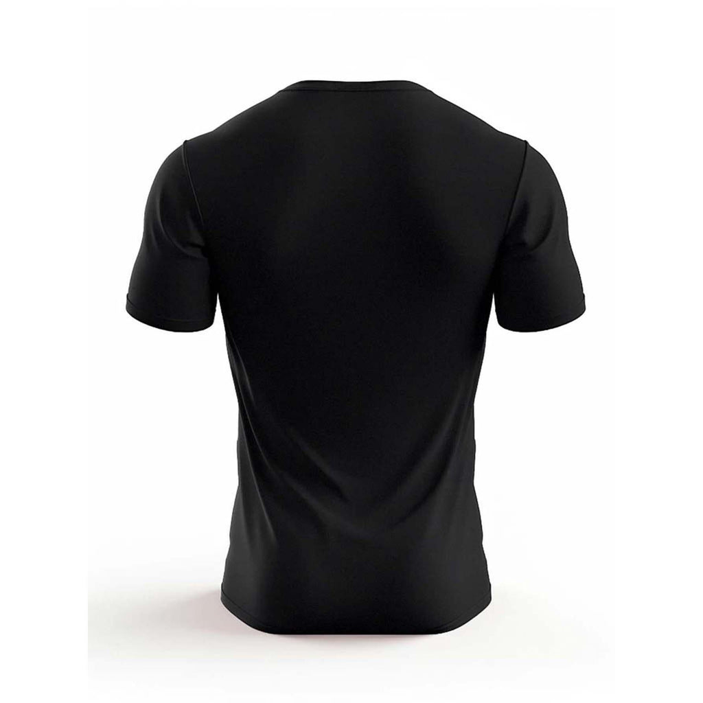 Valentine's Day He's Mine Print T-shirt, Men's Casual Street Style Stretch Round Neck Tee Shirt, Men's Clothing
