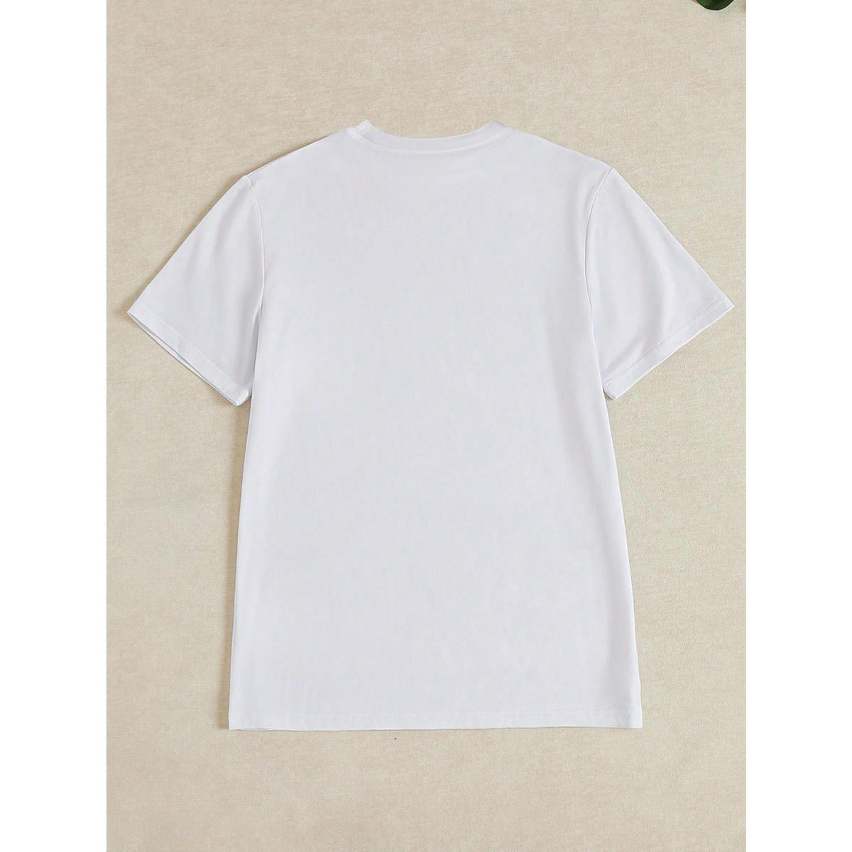 Women Casual T-Shirt, Comic Heart Pattern For Valentine's Day