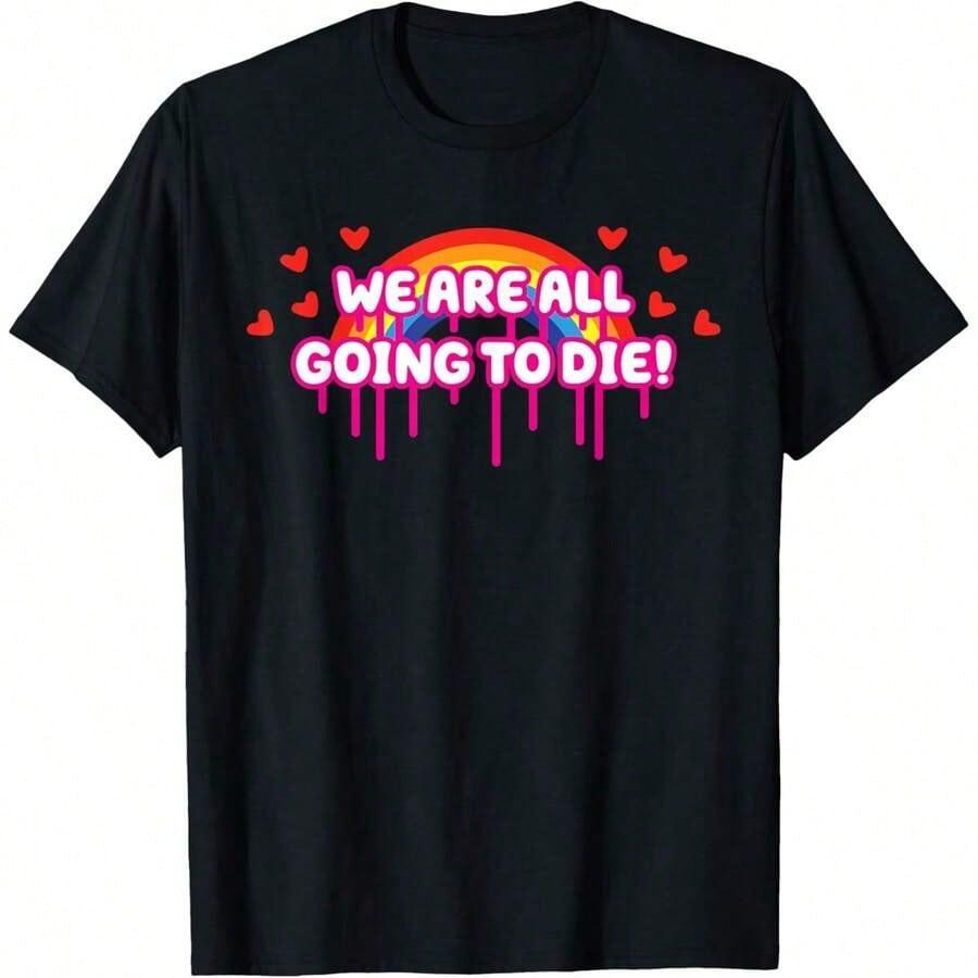 Didn'Pet Enough Cats Death Grave Skeleton Lover Punk-Shirt,Black Y2k Woman Teen Girls Printing Tee, 90s 2000s Retro Vintage Print Top, Funny Cute Graphic Letter Tee Crew Neck Cool Summer Shirt Short Sleeve Top, Animal Fruite Pet Pattern