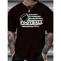 Men's Casual T-Shirt - Round Neck