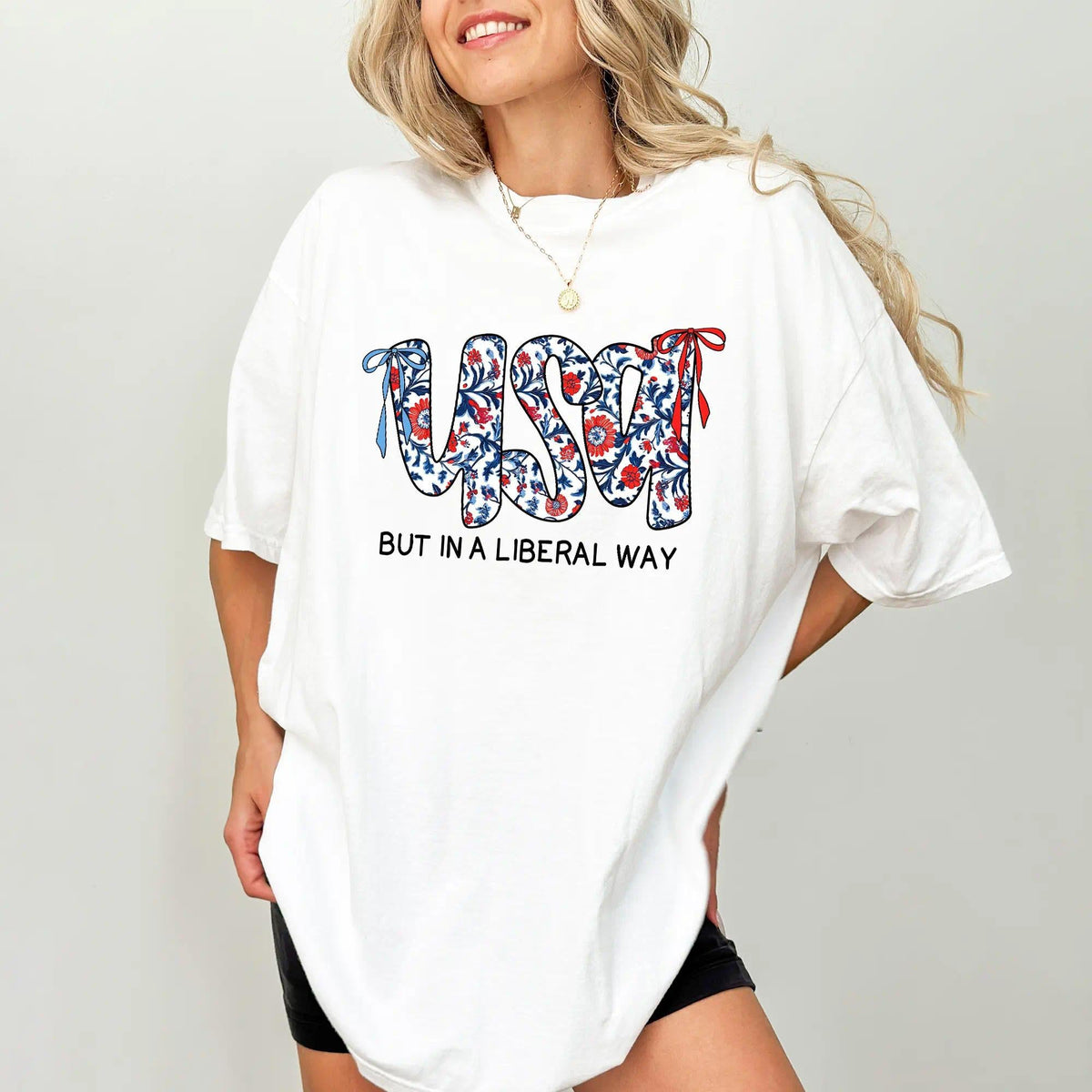 USA Patriotic T-Shirt | 4th of July Graphic Tee | 100% Cotton Memorial Day Top