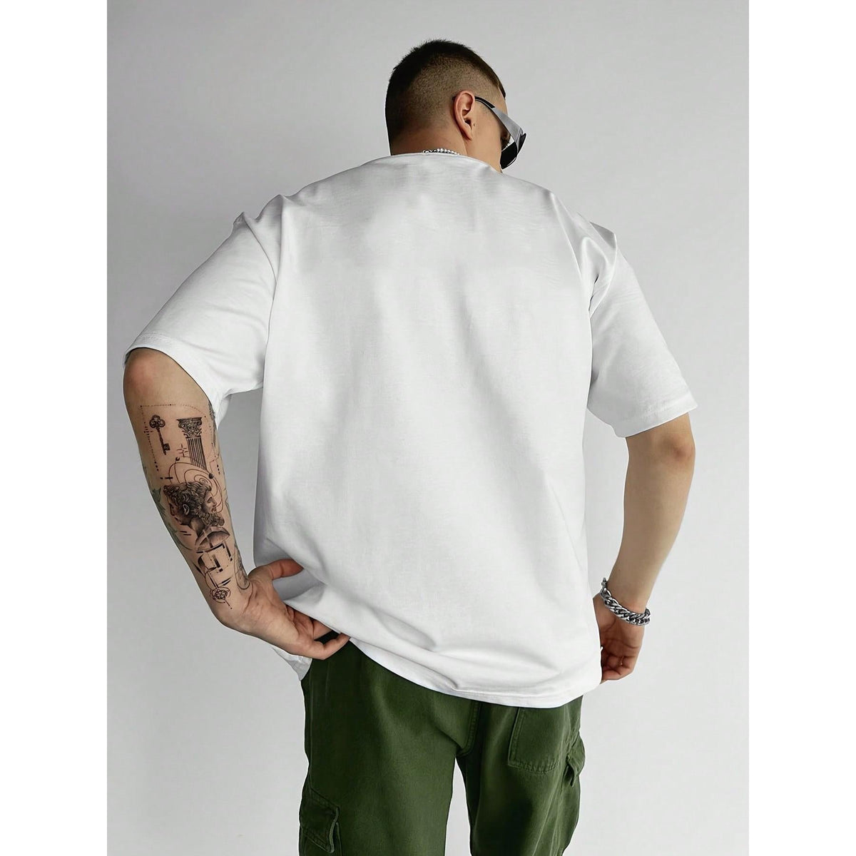 Father Themed Camouflage Dad - Men's 100% Cotton T Shirt Vintage Street-Style Graphic Tees,Essential For Men's, Can Be Used As A Gift