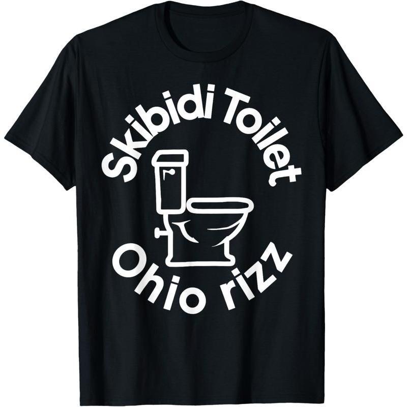 Skibidi Toilet Ohio Rizz Meme Funny Memes Brainrot memes Men T-Shirt - Parisbus Shop 41B0DKSR2KDT