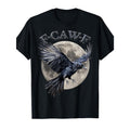Humorous Crow Graphic T-Shirt. It Makes a Perfect Gift for Him, Her, Or a Friend
