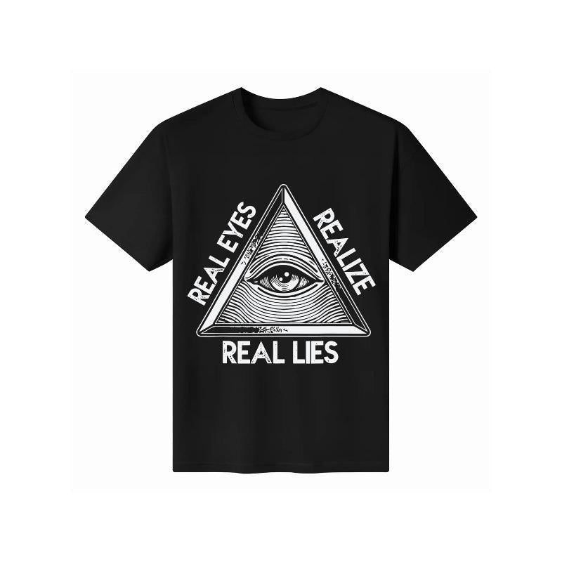New Seeing The Eye Realize Real Lies T-SHIRT