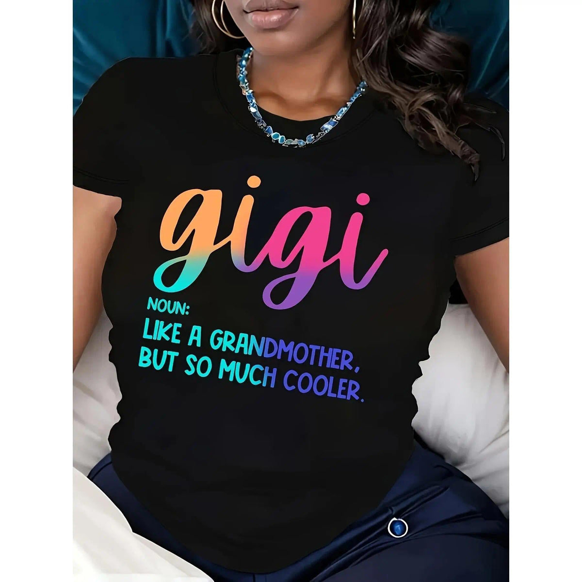 Noun: Like a Grandmother But So Much Cooler Funny Definition T-Shirt - Unisex Humor Gift for Grandma