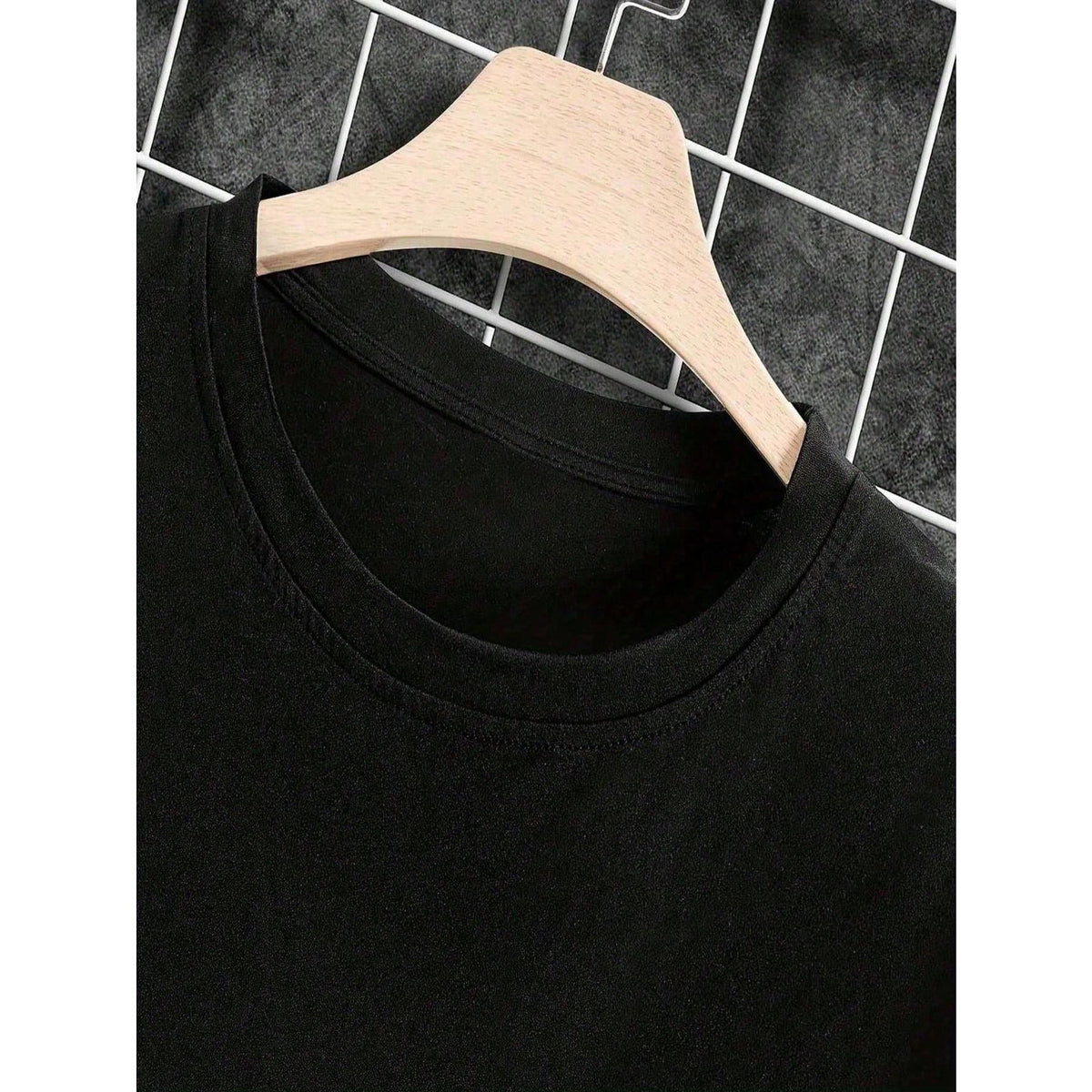 Simple Fishhook Art T-Shirt | Men's Soft Cotton Tee | Breathable Everyday Top | Christmas Gift
