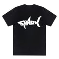 T-Shirt with "SHARK" Graphic Comfortable casual short-sleeved T-shirt in summer