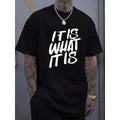 Men's Printed T-Shirt, Casual Short-Sleeve Summer Tee