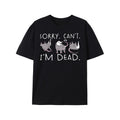 Possum T Shirt for Opossum Lover Funny Graphic T-Shirt Anxiety Attack T Shirts Cotton Short Sleeve Graphic T Shirts Streetwear