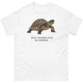 Slow Motion Over No Motion Turtle T-Shirt – Funny Gen Z Slang Meme Tee, Hustle Mentality Shirt, Turtle Graphic Streetwear