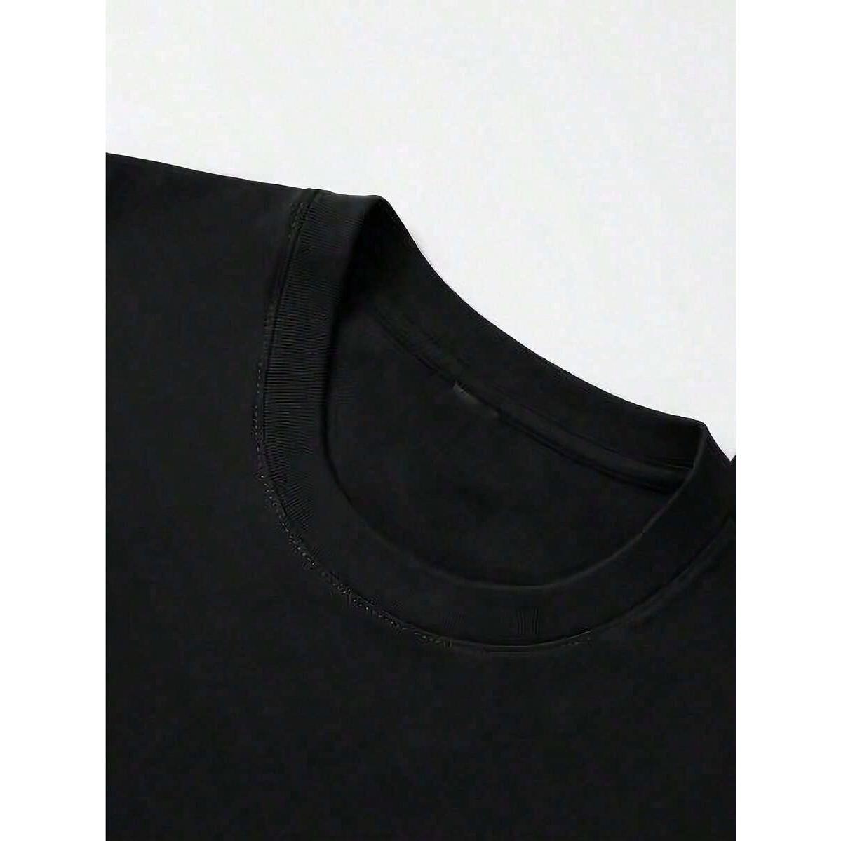 Men's “Not Just FORGIVEN” Christian T-Shirt | Black Heavyweight Cotton Graphic Tee, Loose Fit Casual Top for Church & Gym