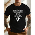 Fun German Crinkle Plus Size Men'S T-Shirt
