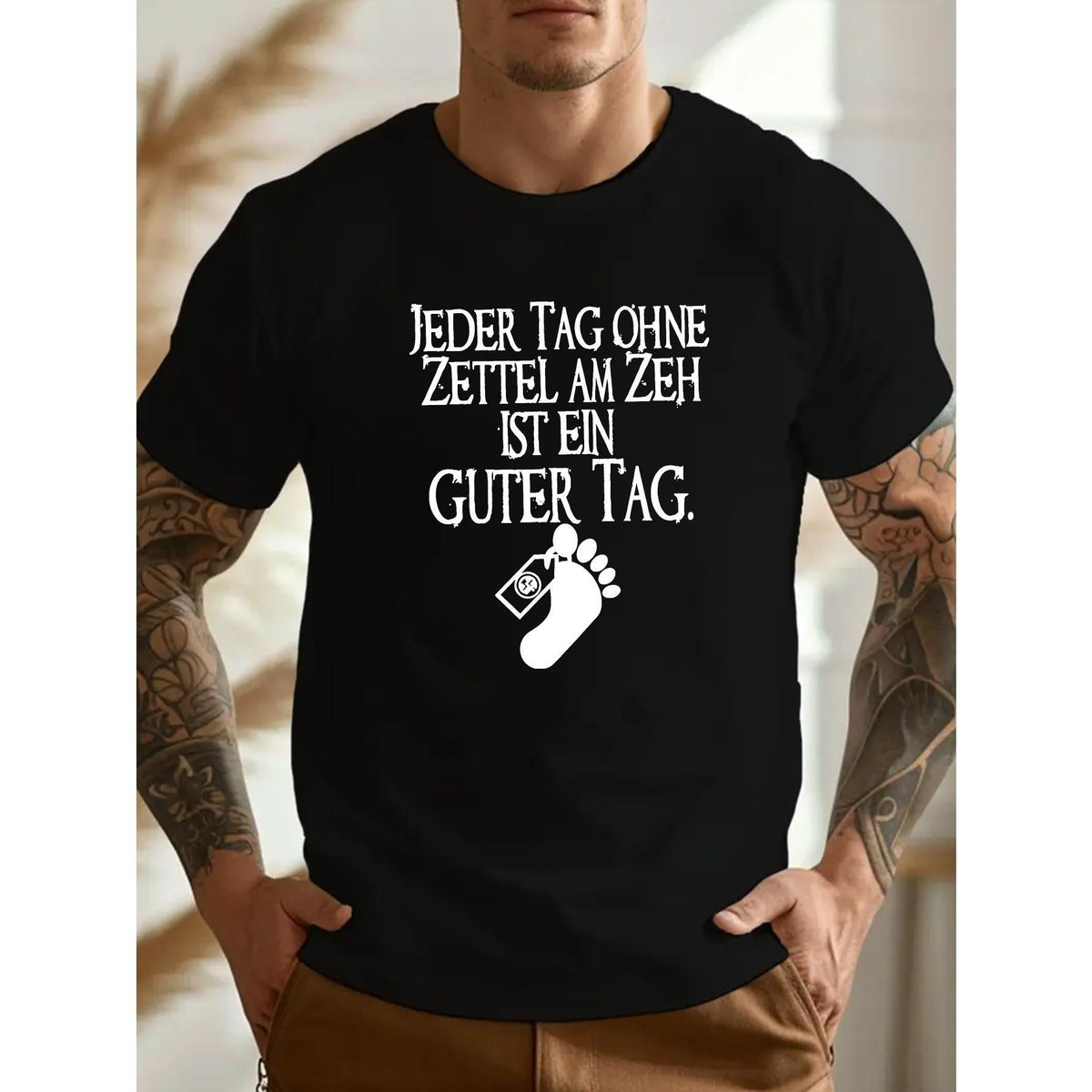 Fun German Crinkle Plus Size Men'S T-Shirt